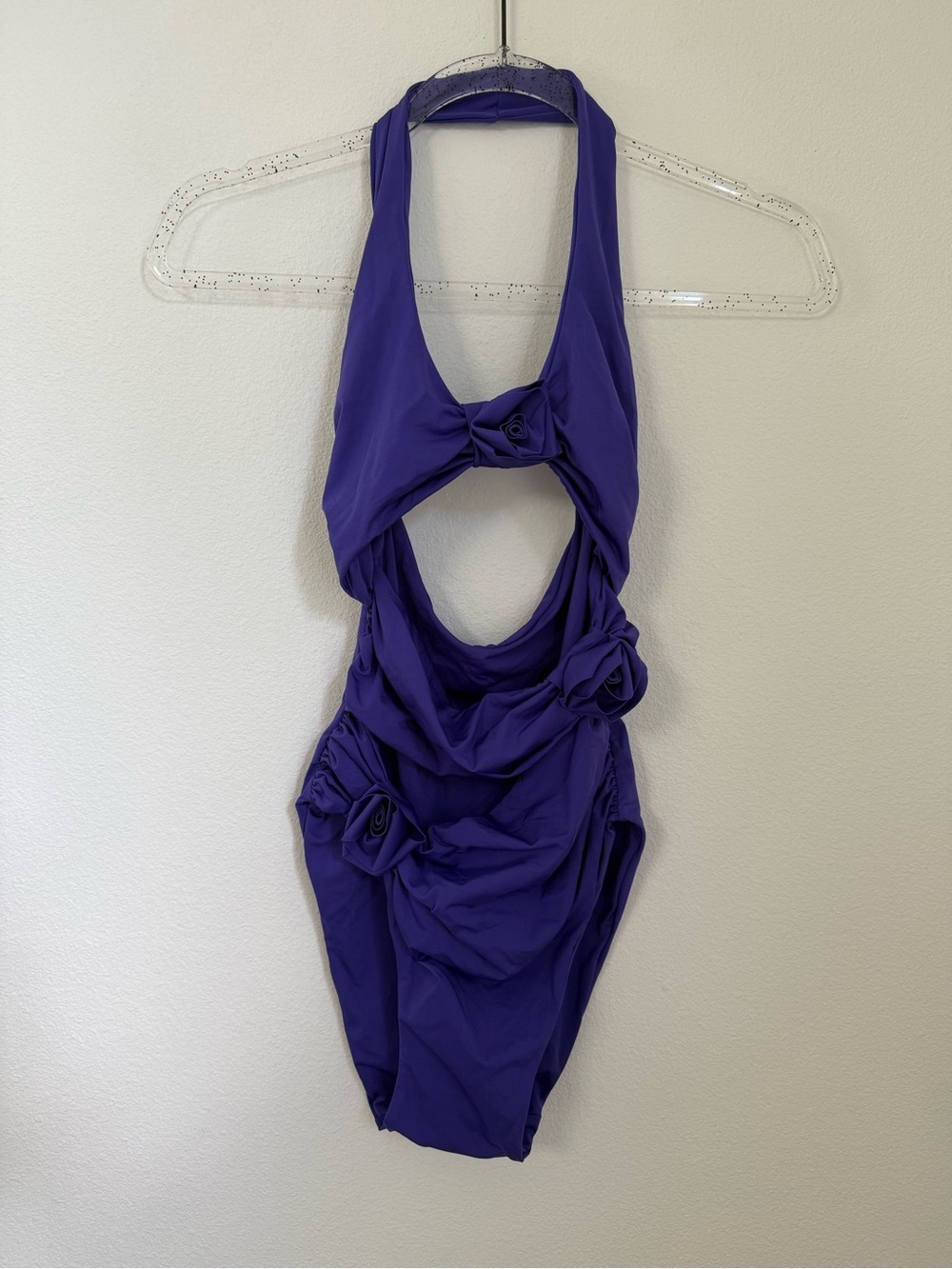 MAYGEL CORONEL Cipria One-piece Artful Swimsuit Purple Size S-L - Picture 4 of 11